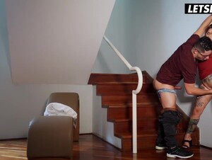 Colombian MILF Pays Hostel Rent with Big Ass & Tight Pussy - LATINA MILF